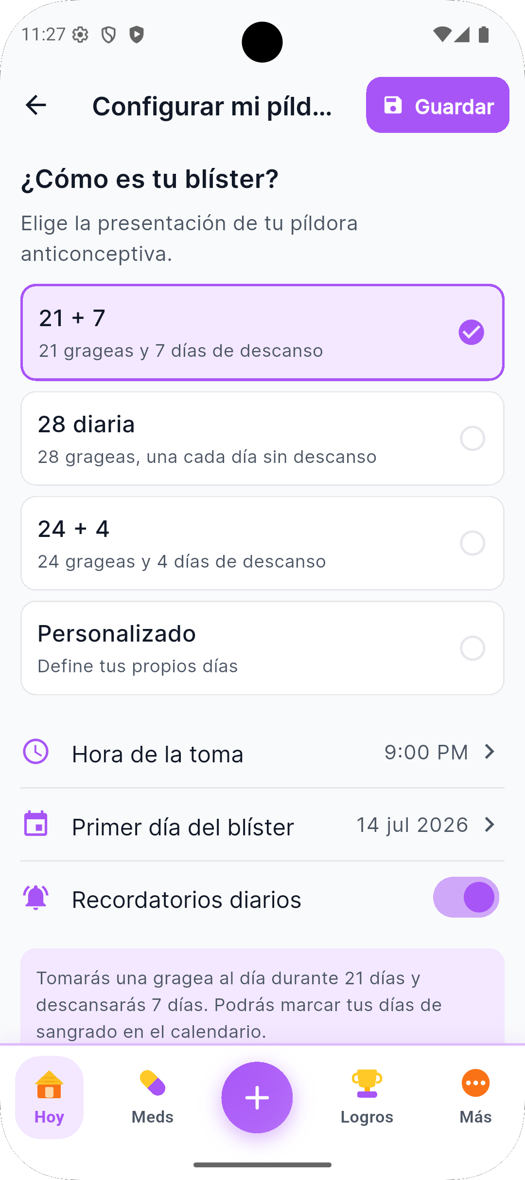 Dashboard principal